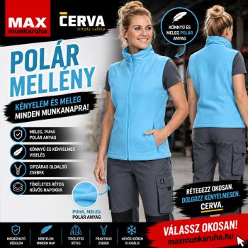 VORMA LADY női polár mellény