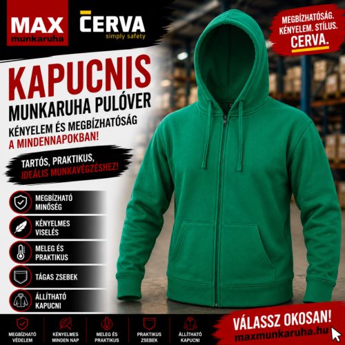 NAGAR kapucnis jó minőségű pulóver