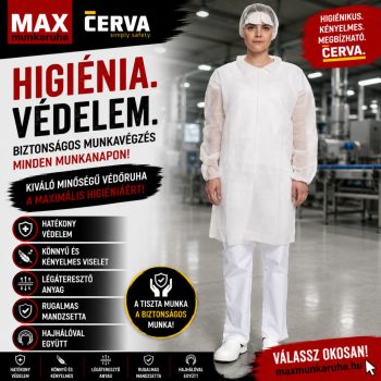 BAT egyszer használatos védőköpeny